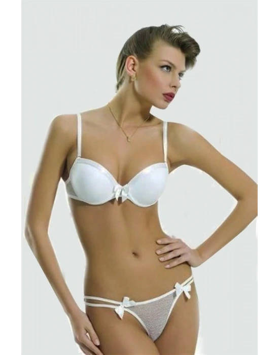 Lejardin Tül Kaplı Sütyen Takım 6565