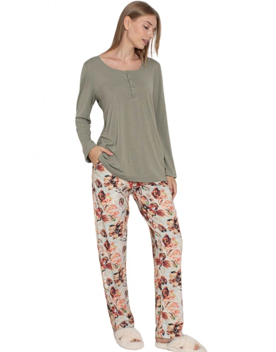 LİMİSSİ VİSKON PİJAMA TAKIMI