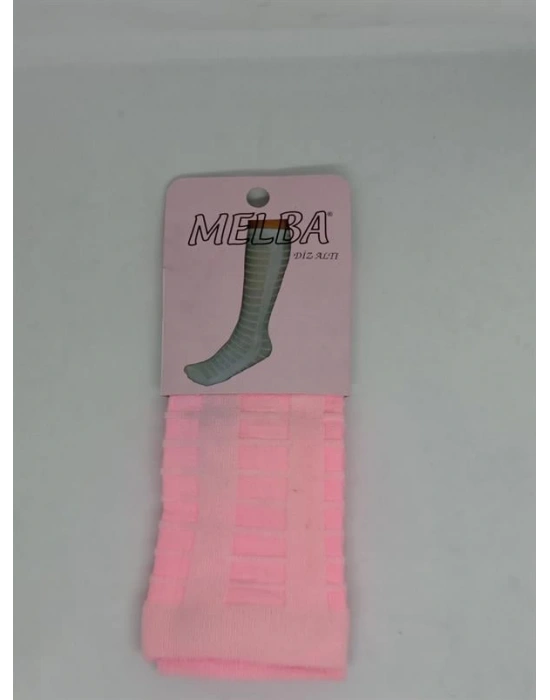 Melba Kareli Polymid Soket Çorap