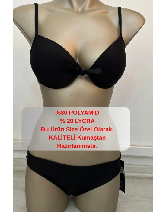 Özel Tasarım Şık Siyah Bikini Alt