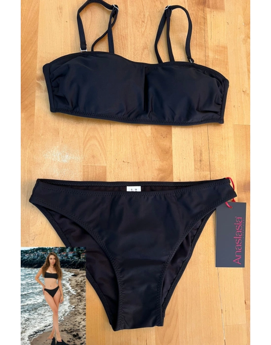 Özel Tasarım Siyah Şık Bikini Alt