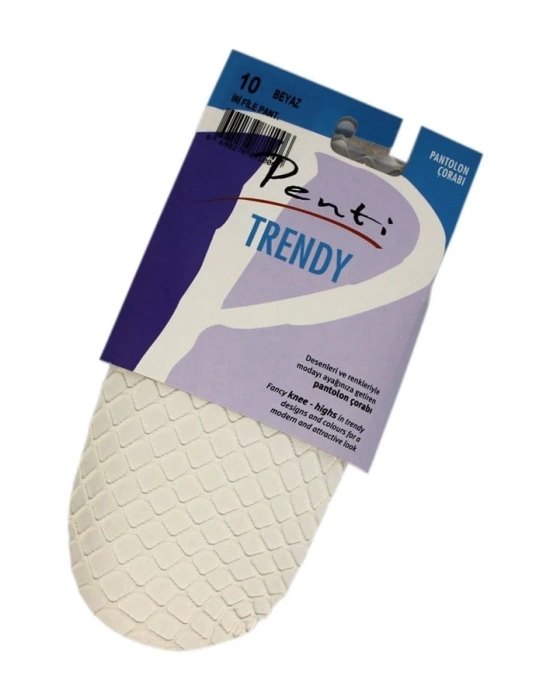 Penti İri Fileli Dizaltı Pantolon Çorabı