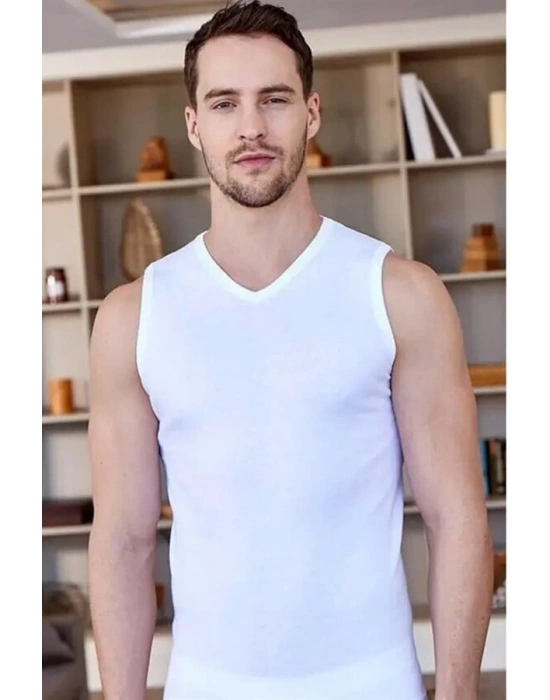 Ribana Erkek V Yaka Kolsuz Badi 1028