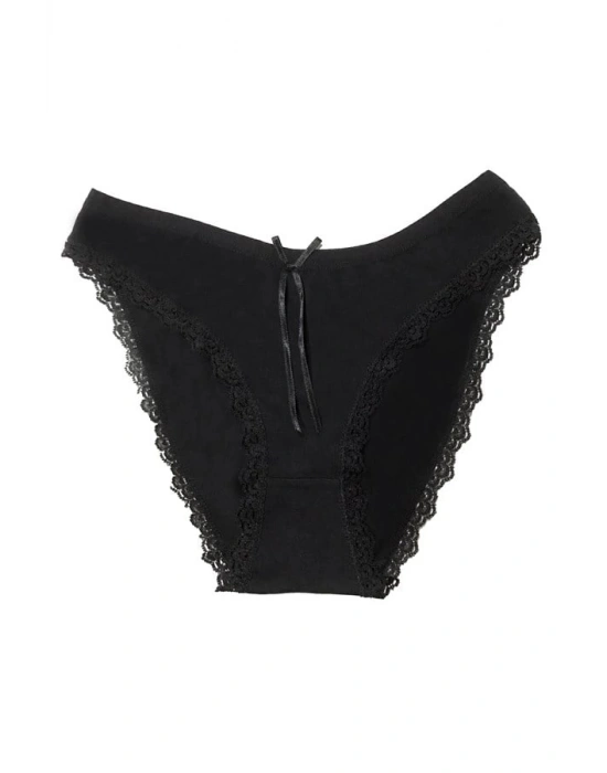 Şahinler Kadın Paça Dantelli ve Kurdele Süslemeli Bikini B275