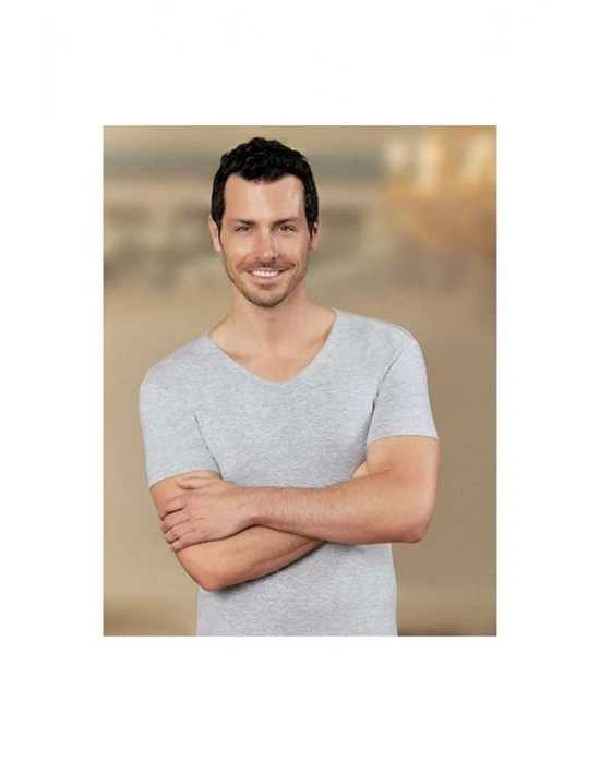 şahinler v yaka licralı kollu atlet