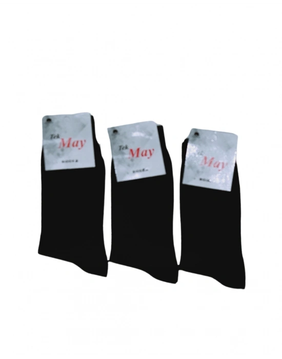 Ucuz Erkek Çorabı Siyah 12 Adet