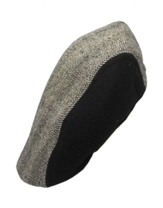 yoncatoptan Kış ve Sonbahar için Balık Sırtı Desenli Kasket Şapka Rahat ve Esnek