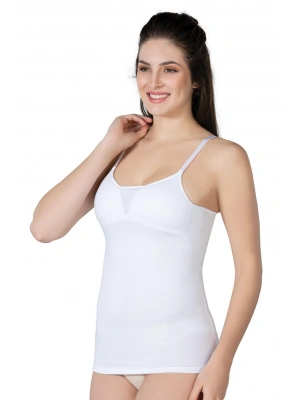 BEYAZ MI Emay 1412 Modal Cotton Kaplı Atlet