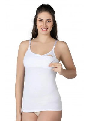 BEYAZ MI Emay 1414 Modal Cotton Emzirme Atlet