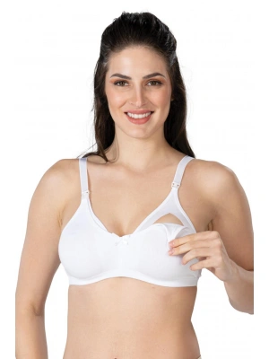 BEYAZ MI Emay 1421 Modal Cotton Emzirme Sütyen