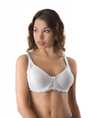 BEYAZ MI Emay 164 B Balenli Dantelli Sütyen