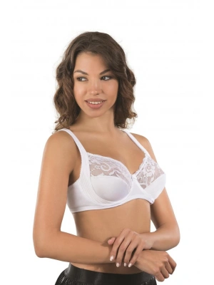 BEYAZ MI Emay 165 C Balenli Toparlayıcı Sütyen