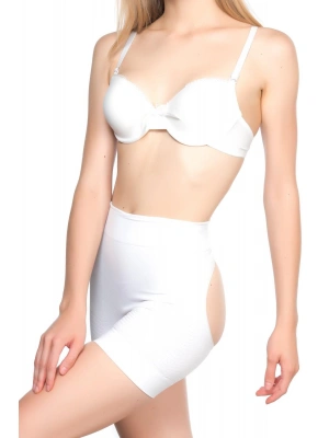 BEYAZ MI Emay 2034 Popo Açık Anti Selülit Korse