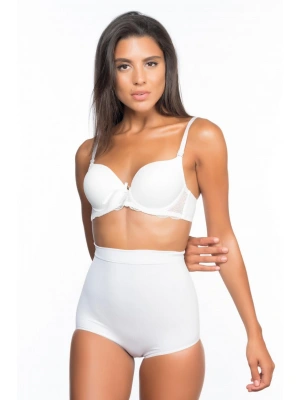 BEYAZ MI Emay 2057 Yüksek Bel Masajlı Slip Korse