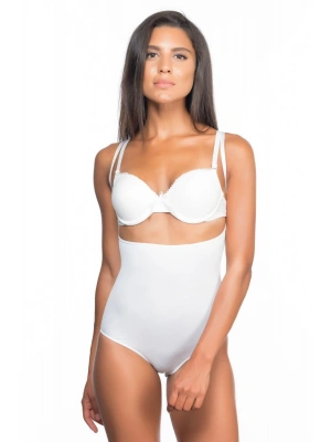 BEYAZ MI Emay 2073 Göğüsü Açık Desenli Body Korse