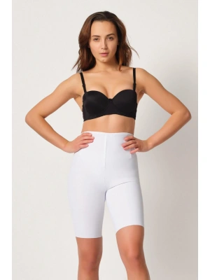 BEYAZ MI Emay 2927 Bel Dekolteli Balenli Paçalı Lazer Korse