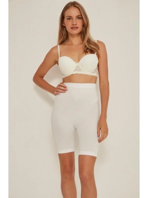 BEYAZ MI Emay 3005 Soft Uzun Paçalı Boxer Korse