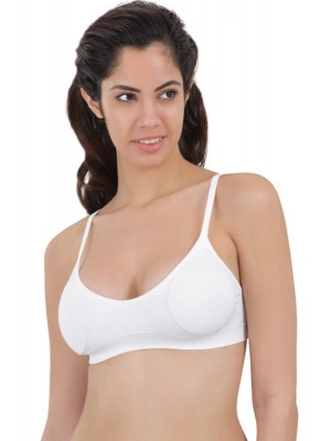 BEYAZ MI Emay 4020 Pedli İnce Askılı Büstiyer