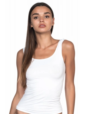 BEYAZ MI Emay 5002 Soft Kalın Askılı Uzun Atlet