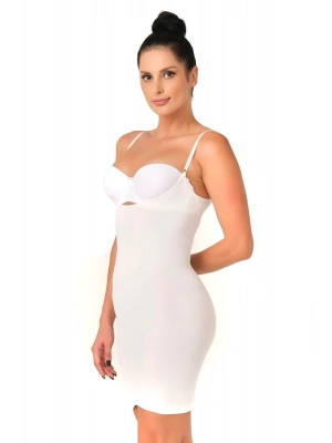 BEYAZ MI Emay 5060 Göğsü Açık Elbise Korse