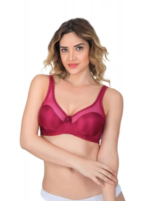 BORDO MI Emay 169 B Basic Balenli Toparlayıcı Sütyen