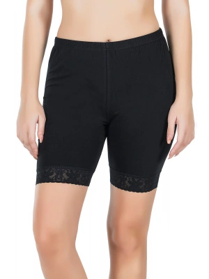 Derya Kurşun Paçası Dantelli Dizüstü Kadın Tayt 415