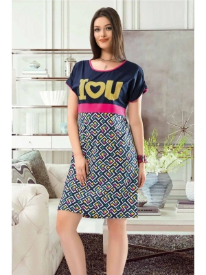 Derya Kurşun Yarım Kollu Kadın Tunik 950