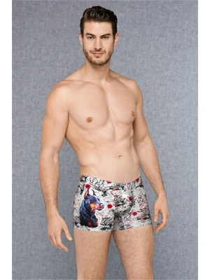 Doreanse Erkek Modal Baskılı Boxer 1808