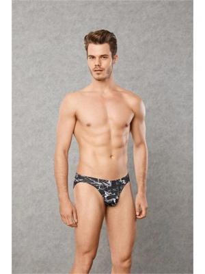 Doreanse Erkek Modal Baskılı Külot Slip 1271