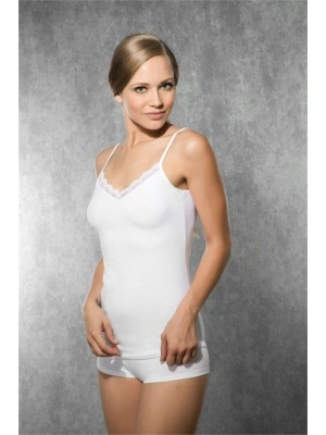 Doreanse  V Yakası İşlemeli Askılı Atlet 9310