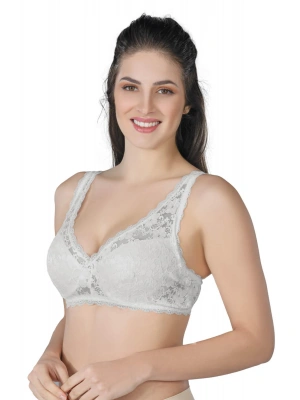 EKRU MI Emay 188 B Pedli Dantelli Telli Toparlayıcı Sütyen