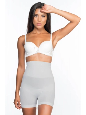 EKRU MI Emay 2075 Yüksek Bel Desenli Double Kısa Paça Korse