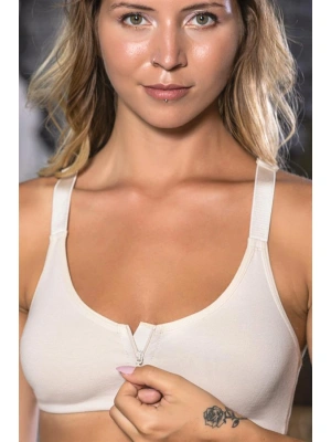 FERMUARLI PAMUKLU SPORCU SÜTYEN TEN (MGP1061)