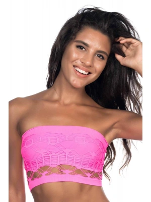 FUŞYA MI Emay 4050 Double Örgü Toparlayıcı Straplez Büstiyer