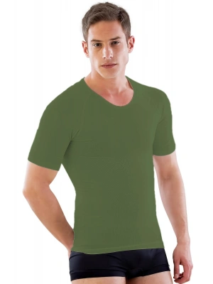 HAKİ YEŞİL MI Emay E1010 Yarım Kol Erkek Korse Atlet