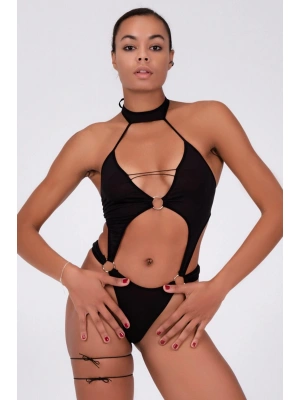 Jartyer Görünümlü Şık Fantezi Babydoll 51196