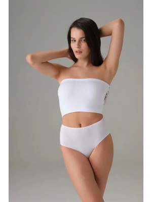 Kadın Pamuk Straplez Beyaz 9133