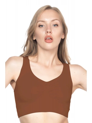 KAHVE MI Emay 4001 Soft Sporcu Büstiyer