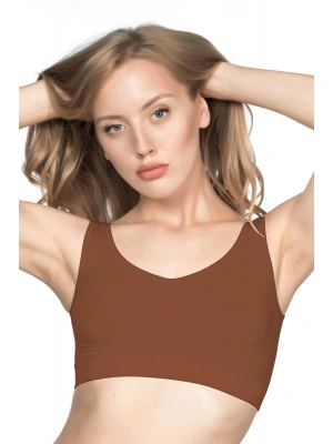 KAHVE MI Emay 4005 Soft Kalın Askı Büstiyer