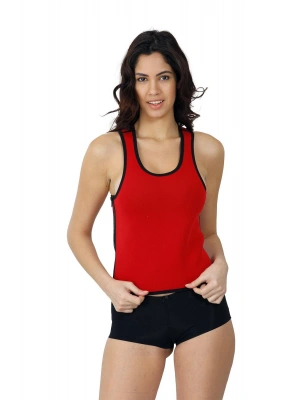 KIRMIZI MI 9157 Terlemeyi Sağlayan Kısa Atlet