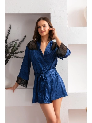 KUŞAKLI MİNİ BOY SABAHLIK LACİVERT (MGP12116)