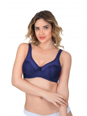 LACİVERT  MI Emay 169 B Basic Balenli Toparlayıcı Sütyen