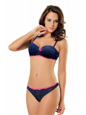 Nbb 4387 Straplez Sütyen String Takım