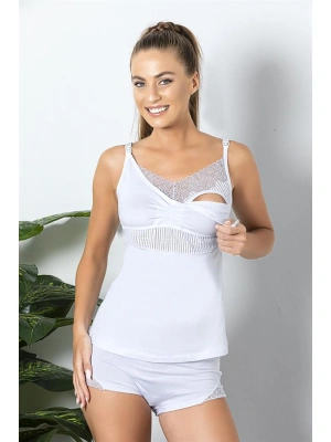 PAMUKLU EMZİRME ATLETİ BEYAZ (MGP11786)