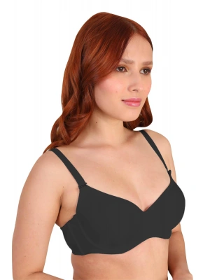 SİYAH MI 190C Pedli Balenli Sütyen