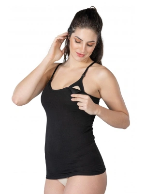 SİYAH MI Emay 1413 Modal Cotton Kaplı Emzirme Atlet