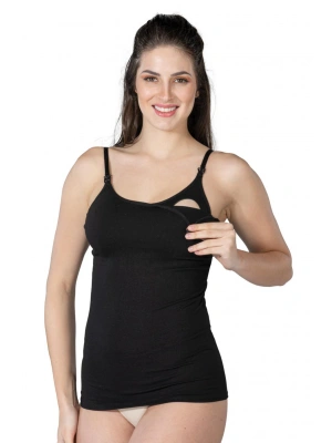 SİYAH MI Emay 1414 Modal Cotton Emzirme Atlet