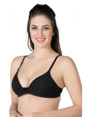 SİYAH MI Emay 1417 Modal Cotton Kaplı Sütyen