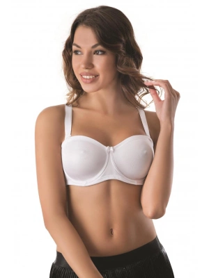 SİYAH MI Emay 159 B Balenli Straplez Toparlayıcı Sütyen