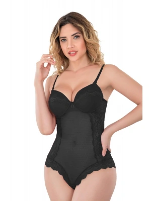 SİYAH MI Emay 176 Dantelli Body